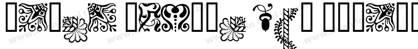 Adobe Caslon Pro Blod字体转换